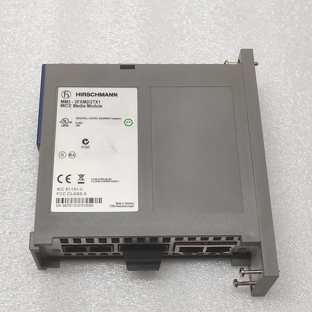 HIRSCHMANN MM3-2FXM2/2TX1 MICE MEDIA MODULE