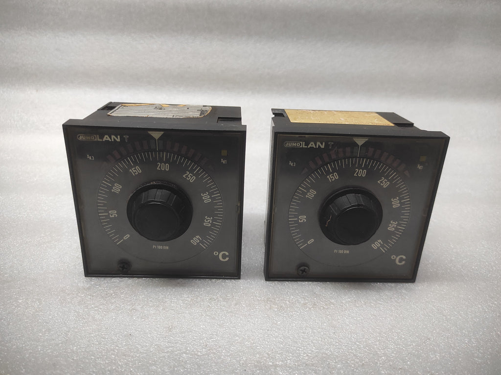 JUMO LAN TROW 96/IA ES TEMPERATURE CONTROLLER 220V 0-400'C PT100
