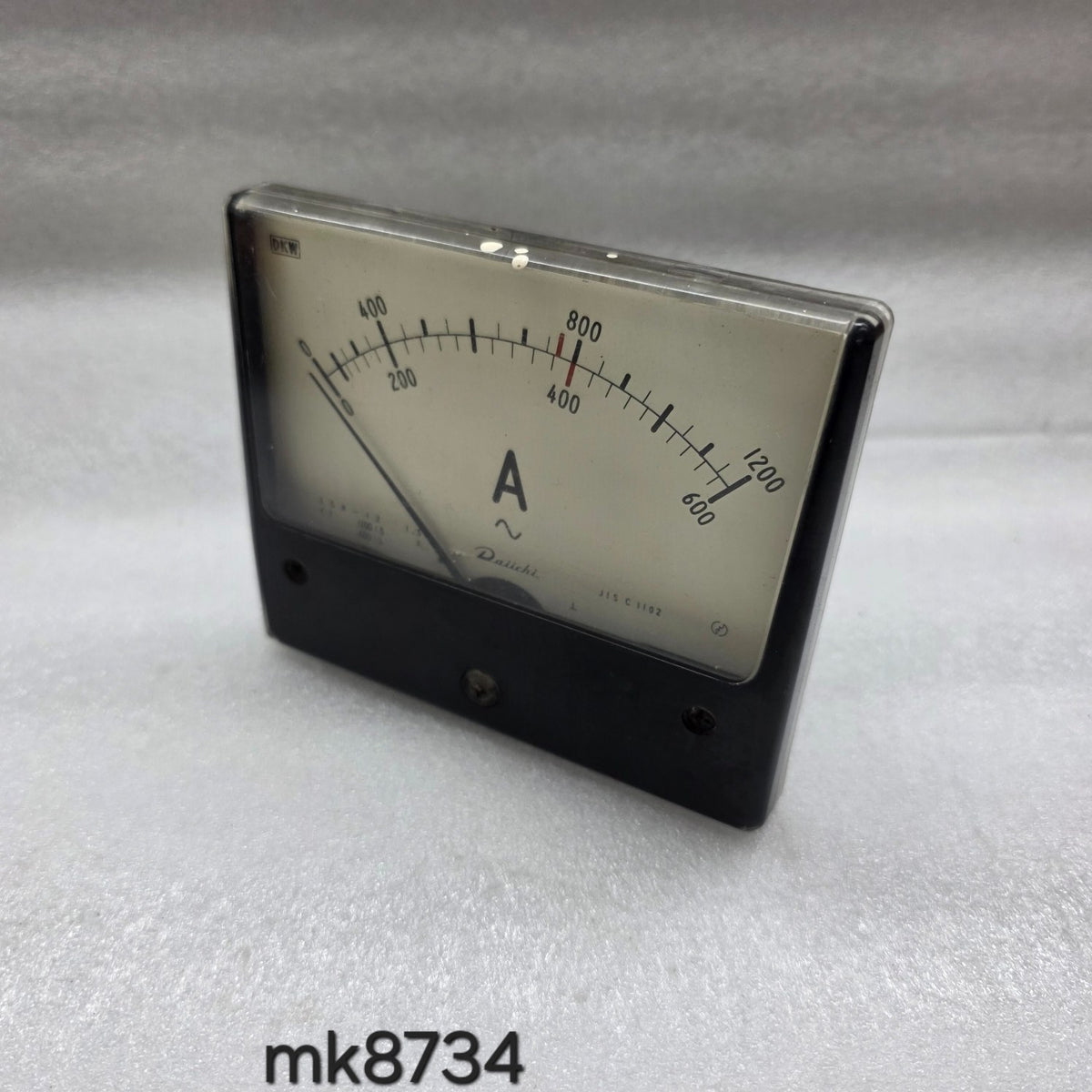 DAIICHI LSK-12 DOUBLE AMMETER CT 1200/5 & 600/5