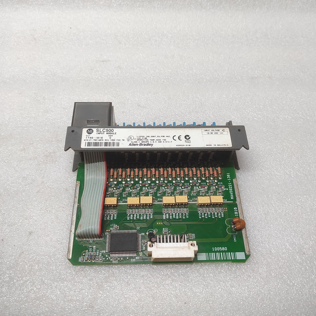 ALLEN BRADLEY CAT 1746-IB16 SLC500 INPUT MODULE