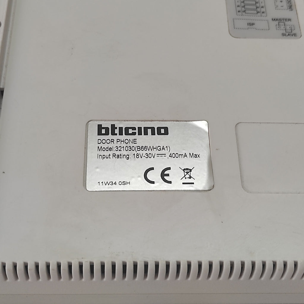 BTICINO 321030 DOOR PHONE 18-30VDC HEAD PHONE WIRE BROKE