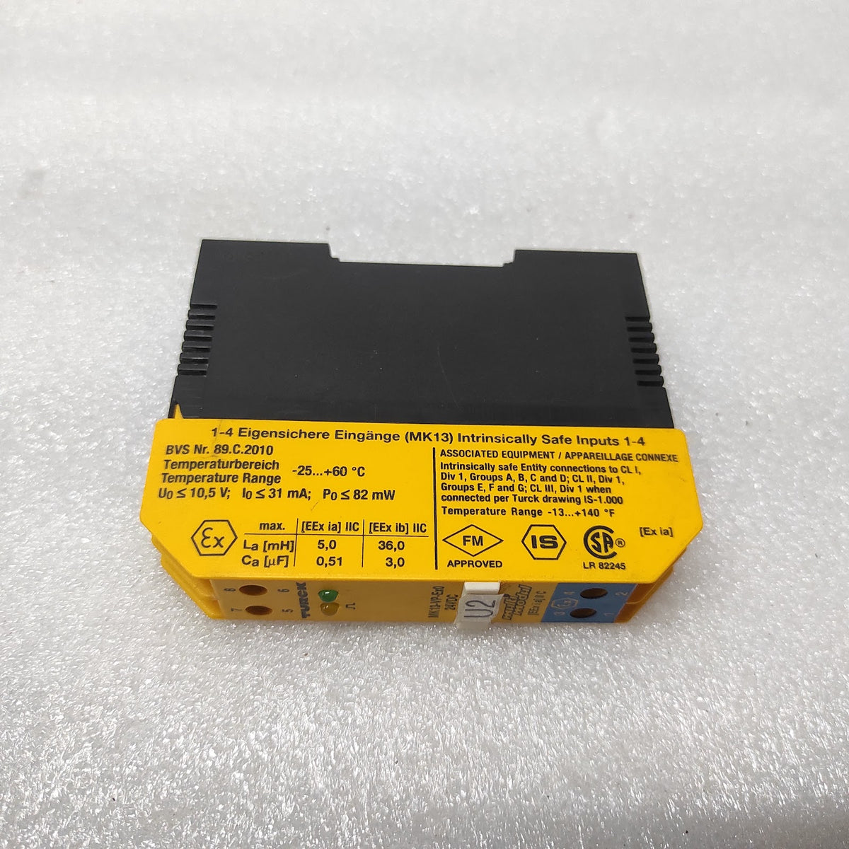 TURCK MK13-VP-EX0/24VDC ISOLATING SWITCHING AMPLIFIER