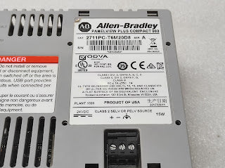 ALLEN BRADLEY PANELVIEW PLUS 600 CAT 2711PC-T6M20D8 24VDC