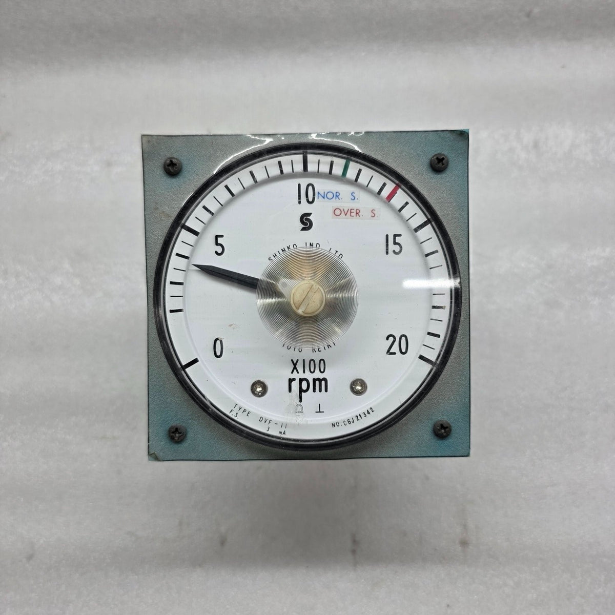 SHINKO DVF-11 ANALOG RPM METER