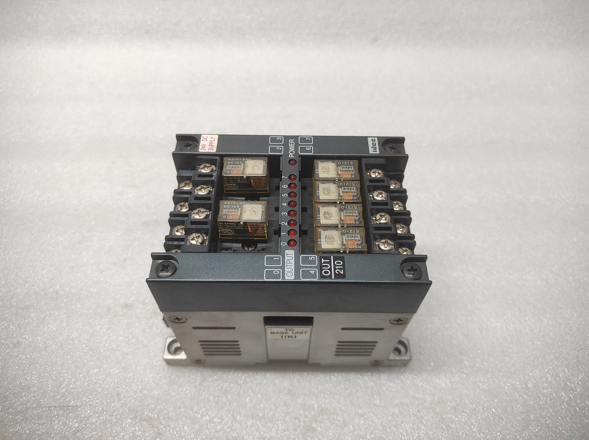IDEC PFA-1T081DC OUTPUT MODULE 24VDC PFA1T081DC