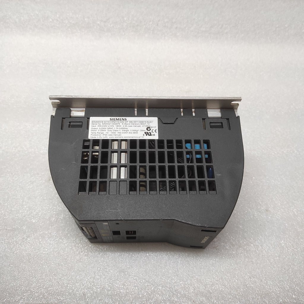 SIEMENS SINAMICS G110 CPM110 0.25 kW 6SL3211-0KB12-5UA1