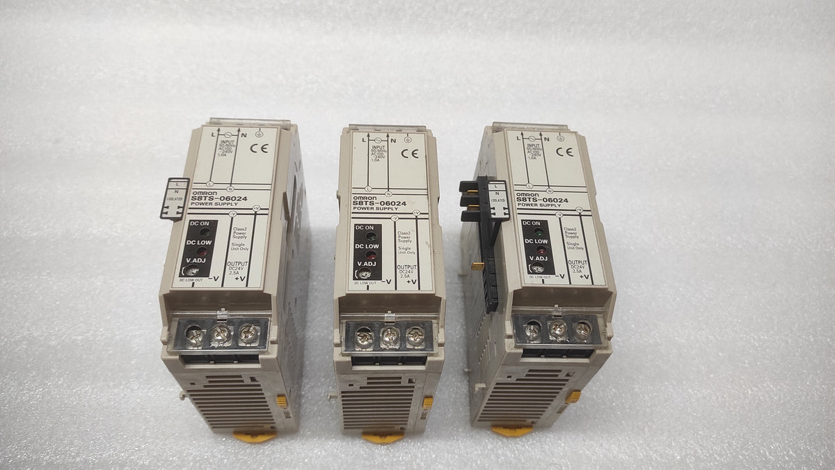 OMRON S8TS-06024 POWER SUPPLY 24VDC 2.5A