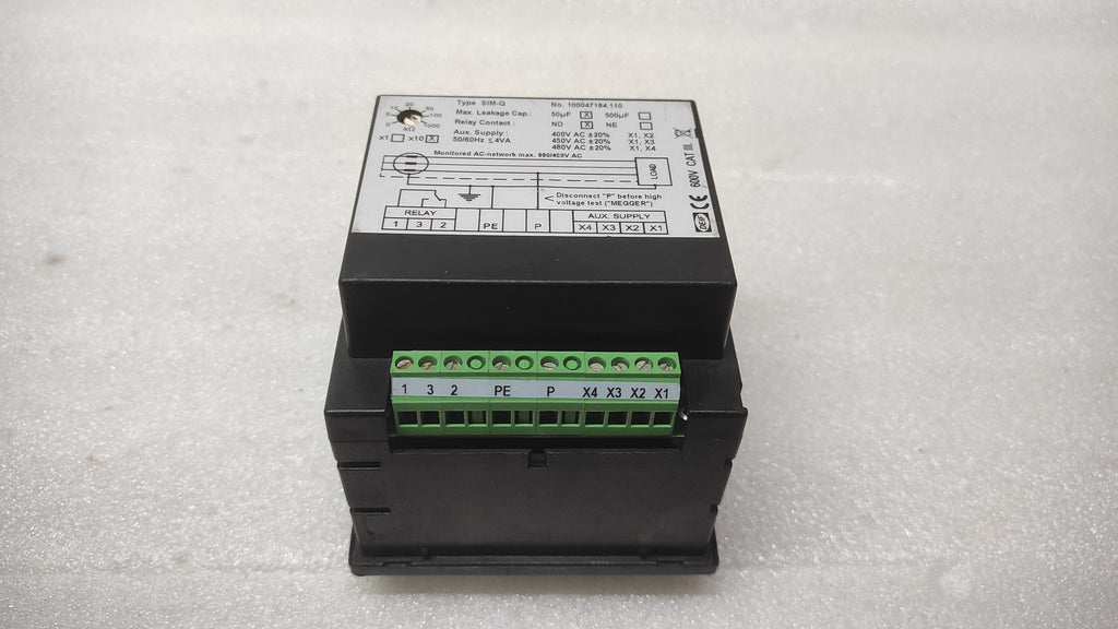 DEIF SIM-Q MEGA OHM METER 100047184.110 400-480V