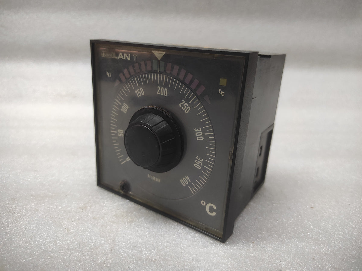 JUMO LAN TROW 96/IA ES TEMPERATURE CONTROLLER 220V 0-400'C PT100