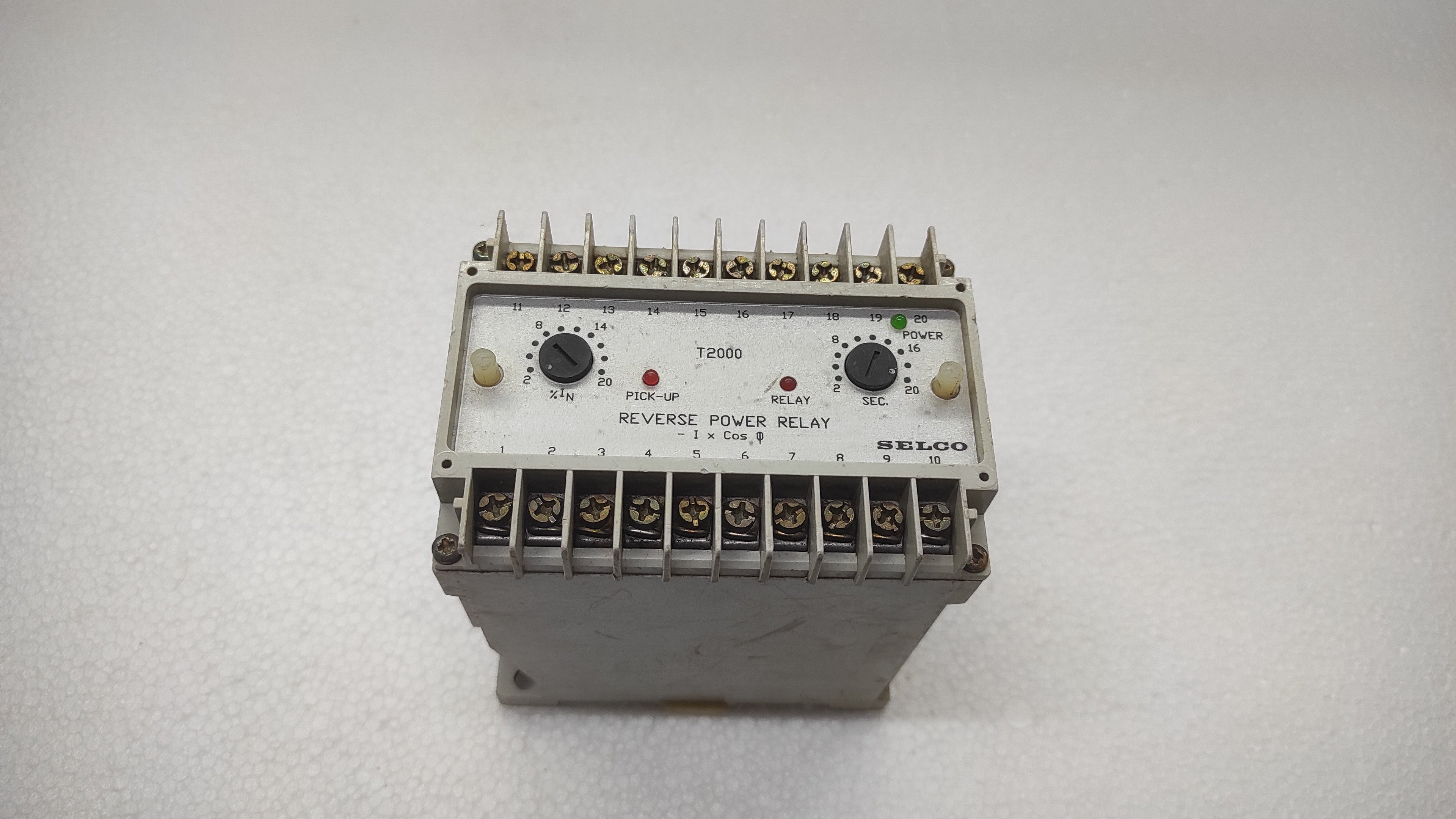SELCO T2000-12 REVERSE POWER RELAY 660V