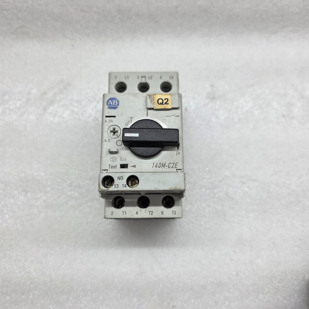 ALLEN BRADLEY CAT 140M-C2E-B63 SER B MOTOR CIRCUIT PROTECTOR 4.0-6.3 A