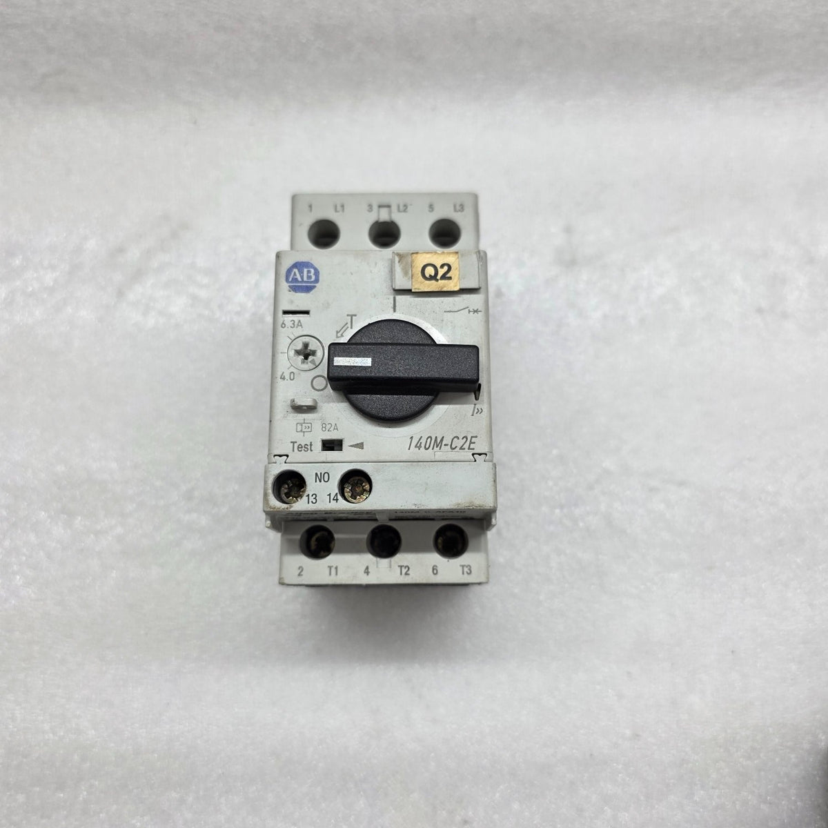ALLEN BRADLEY CAT 140M-C2E-B63 SER B MOTOR CIRCUIT PROTECTOR 4.0-6.3 A