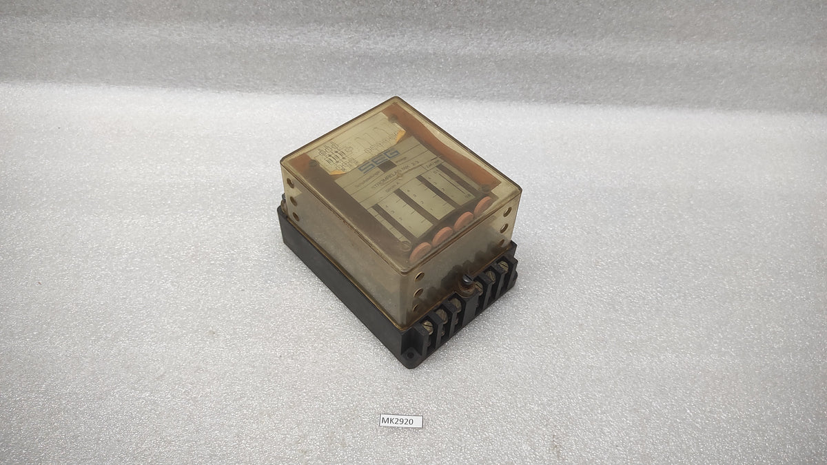 SEG STROMRELAIS IWK 2-3 CURRENT RELAY 11386-2-107 250VAC 1000VA