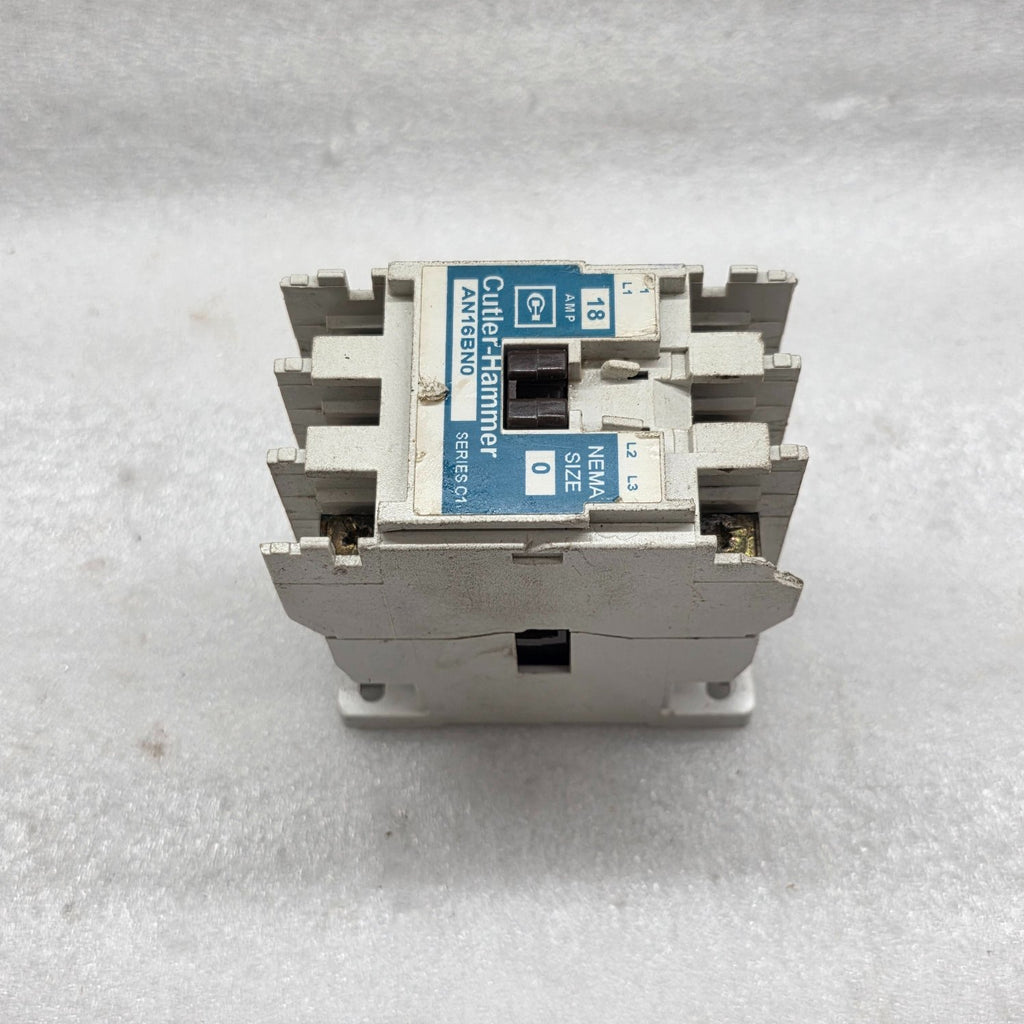 CUTLER HAMMER AN16BN0 MAGNETIC CONTACTOR 18A 110-120V