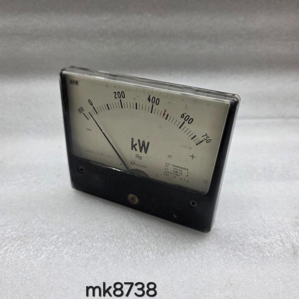 DAIICHI LWTK-12 KILO WATT METER PT 460/115V CT 1200/5A