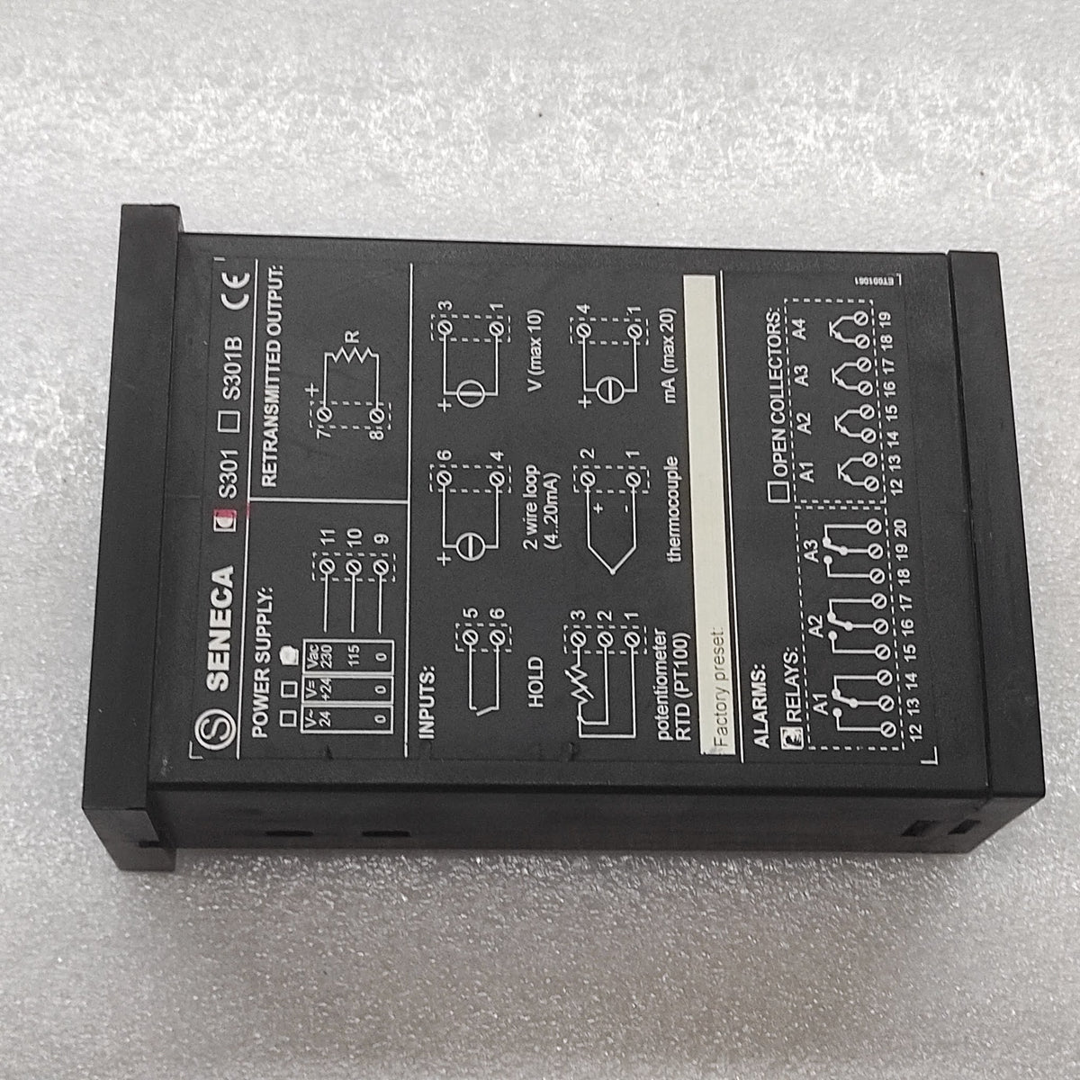 SENECA S301 DIGITAL INDICATORS 115-230VAC