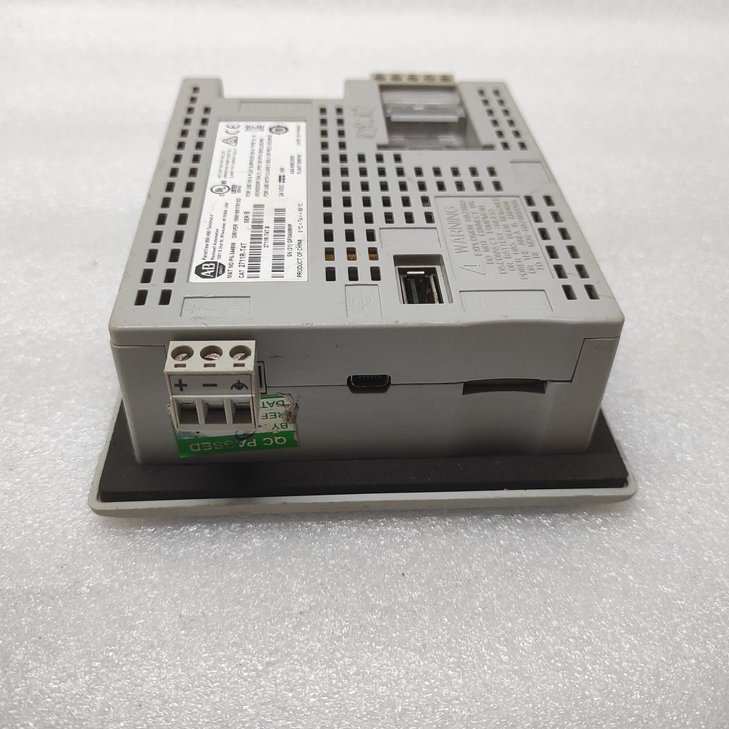 ALLEN BRADLEY PANELVIEW 800 CAT 2711R-T4T 24VDC 4" TERMINAL
