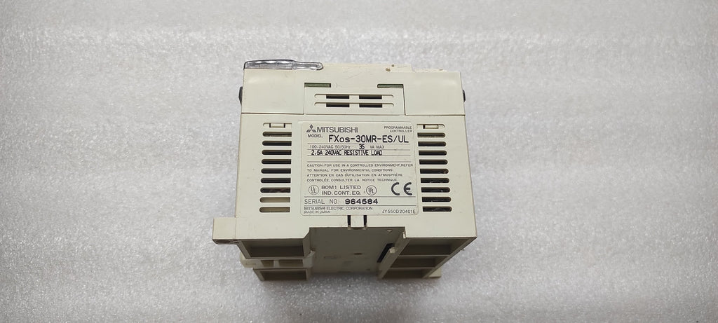 MITSUBISHI FX0S-30MR-ES/UL PROGRAMMABLE CONTROLLER 100-240VAC