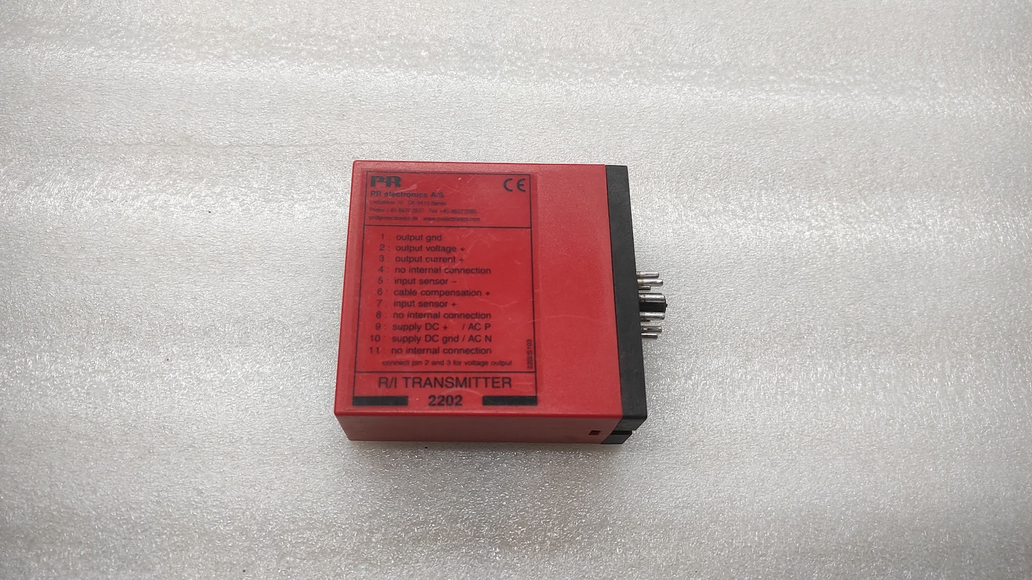 PR ELECTRONICS 2202 R/I TRANSMITTER 2202R6P