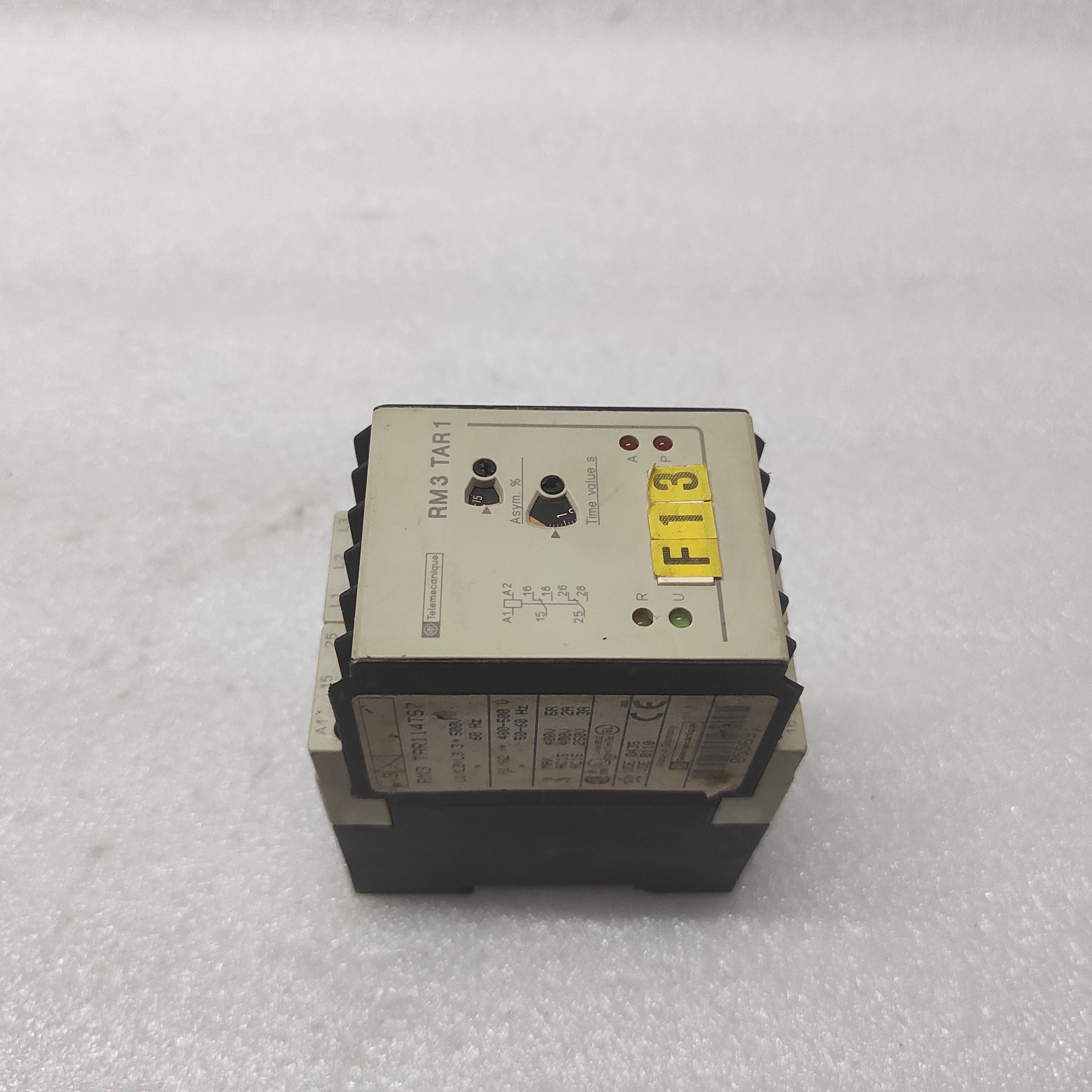 TELEMECANIQUE RM3 TAR114TS7 TIME DELAY RELAY 055691 480-500V