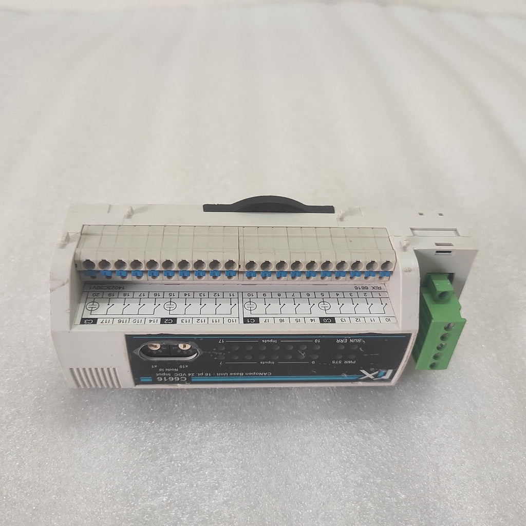 MITSUBISHI C6616 CANOPEN BASE UNIT 16PT 24VDC