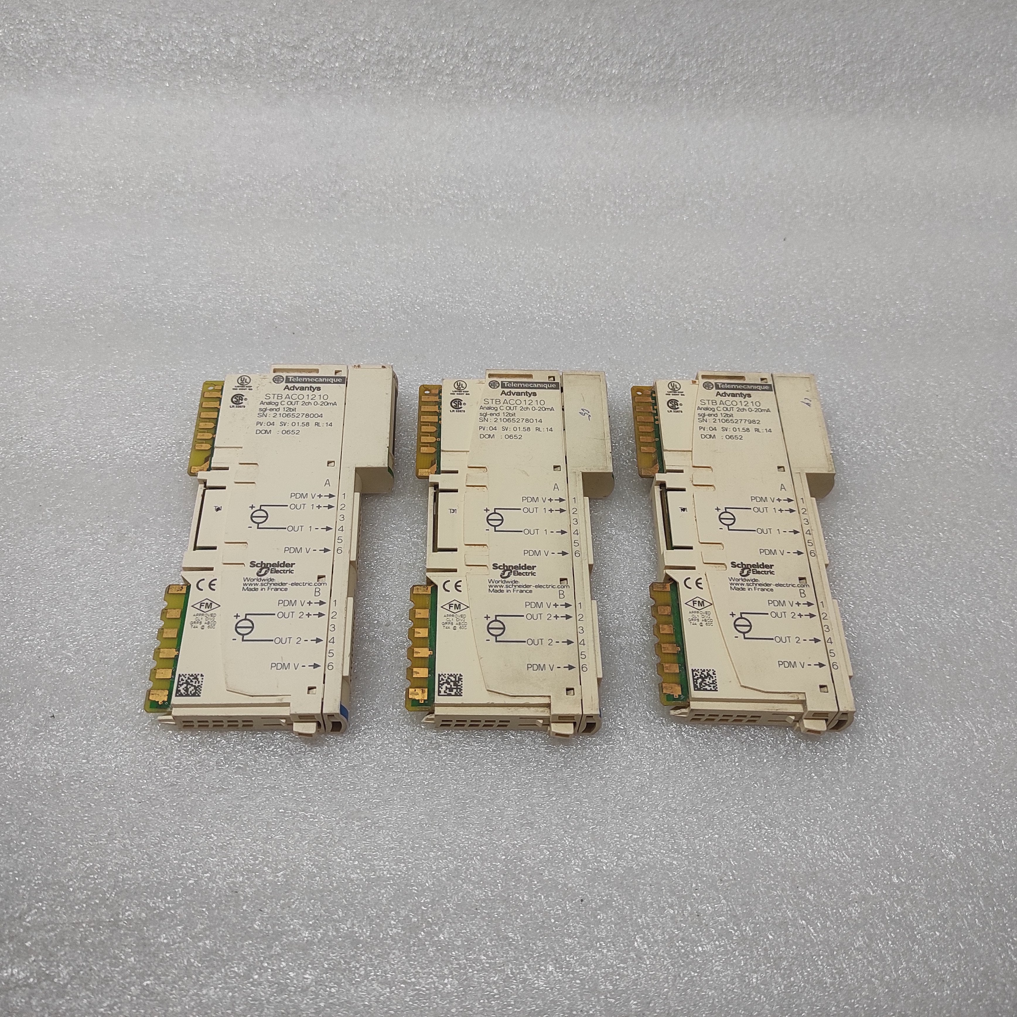 SE STB ACO1210 ANALOG OUTPUT MODULE
