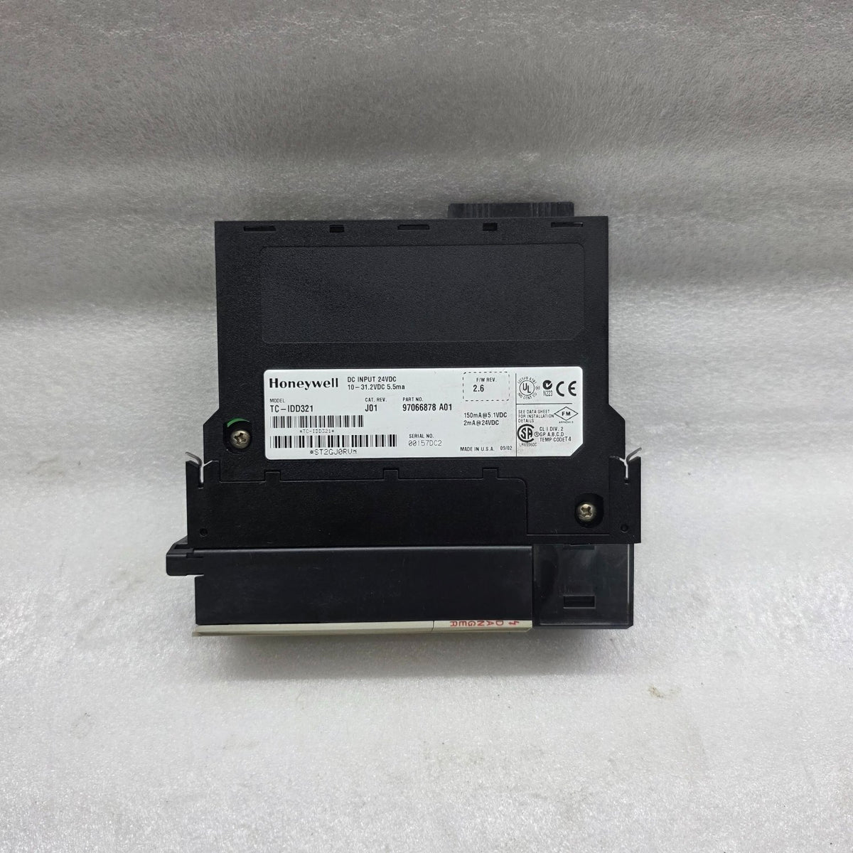 HONEYWELL TC-IDD321 REV J01 DC INPUT 24VDC 97066878 A01