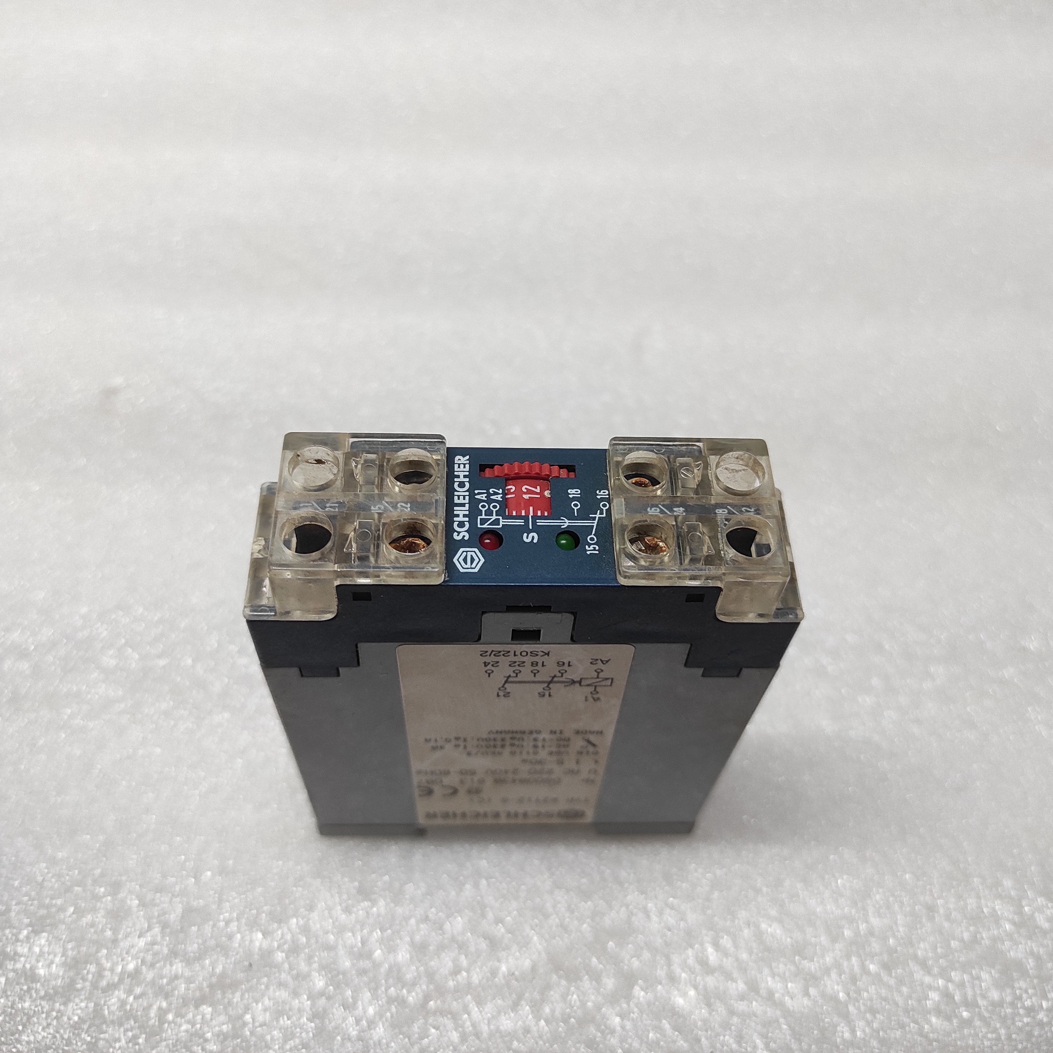 SCHLEICHER KZT12-S TIME RELAY 06008438-613-087 220-240V 1.5-30S