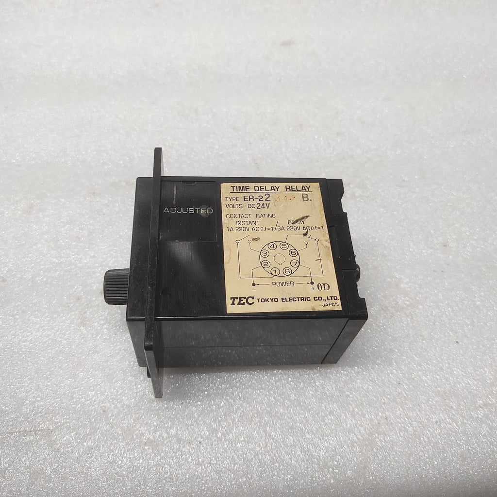 TEC ER-2 TIME DELAY RELAY ER2230SB 24VDC