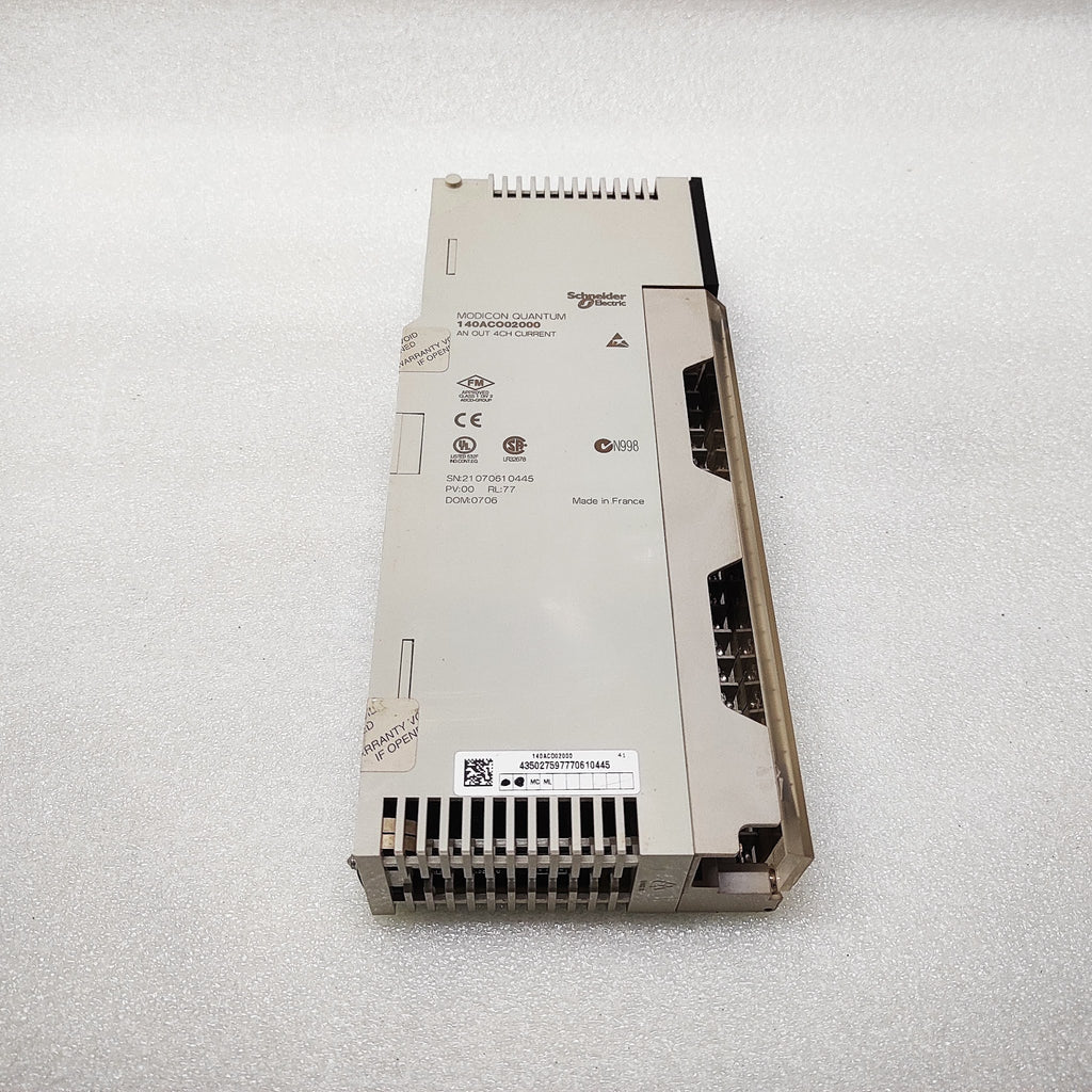 SE 140ACO02000 ANALOG OUTPUT MODULE