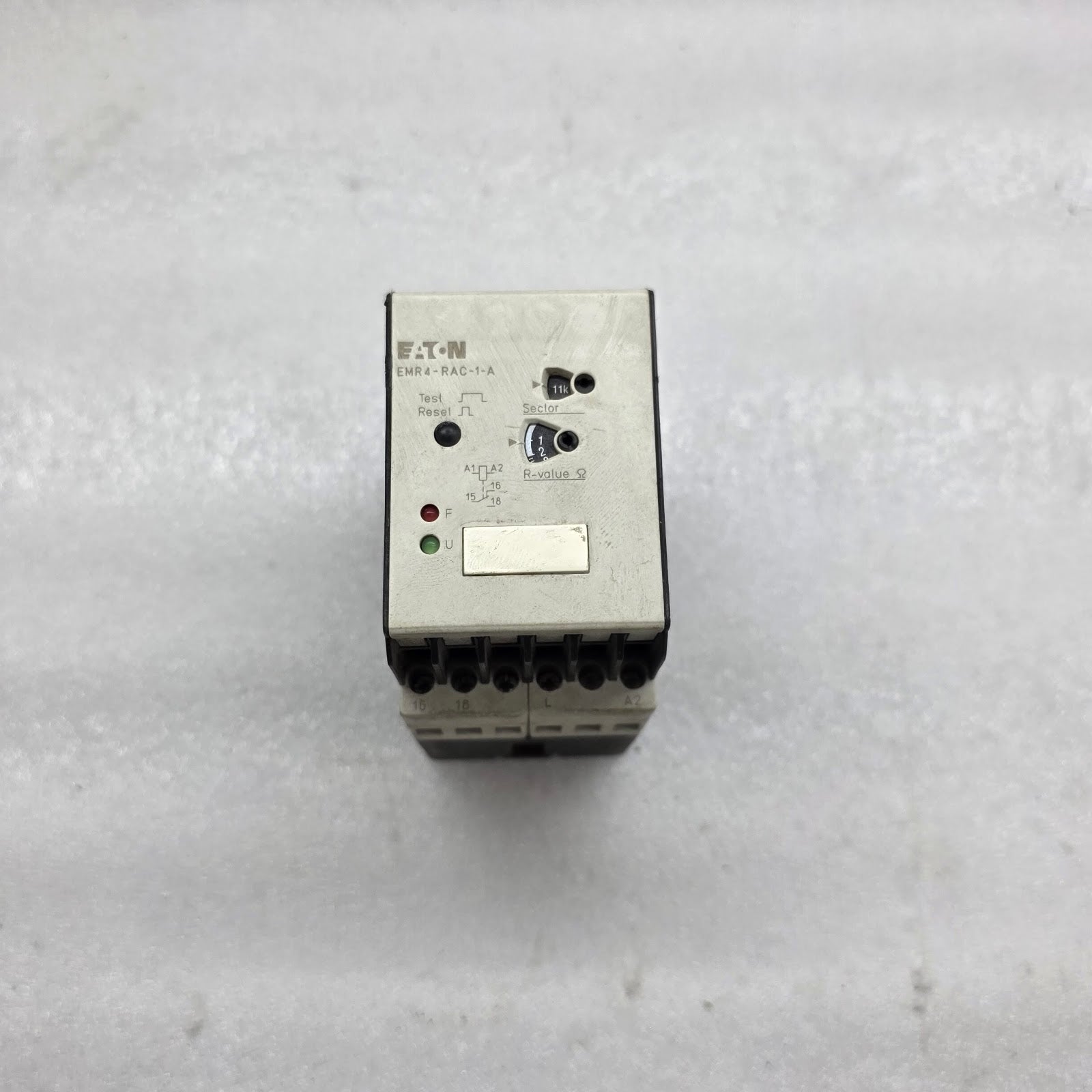 EATON EMR4-RAC-1-A EARTH LEAKAGE MONITORING RELAY 24-240V AC/DC