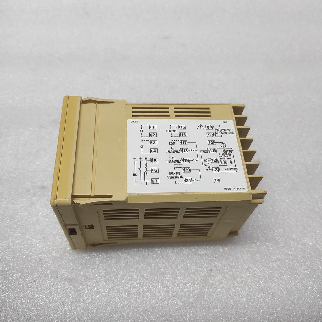 SHIMADEN SR62 TEMPERATURE CONTROLLER SR62-411-90-0000C 100-240V