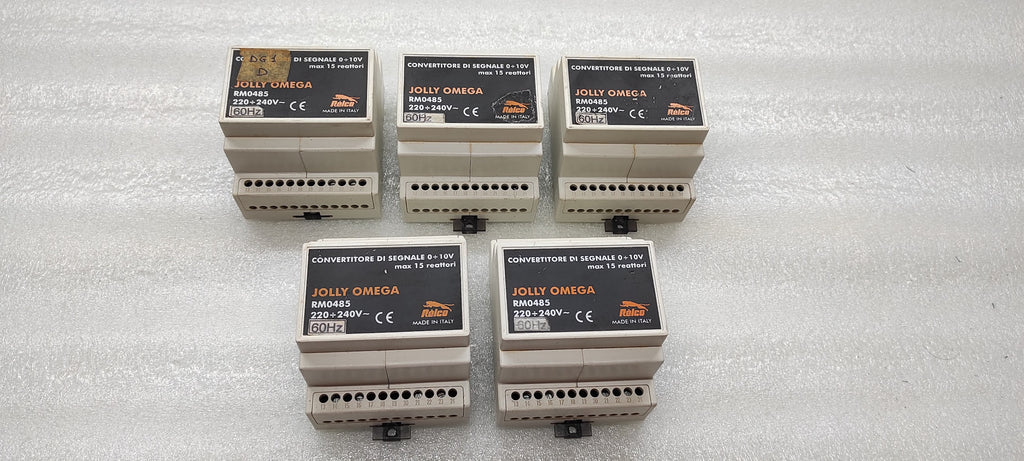 JOLLY OMEGA RELCO RM0485 SIGNAL CONVERTER 220-240V