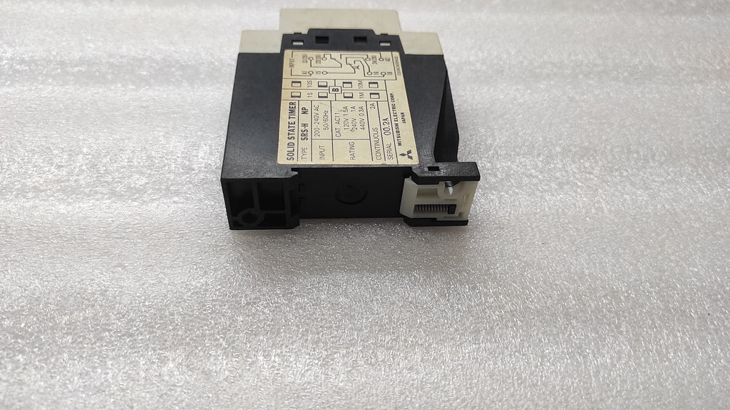 MITSUBISHI SRS-HNP SOLID STATE TIMER 200-240VAC 0.1-10 SEC