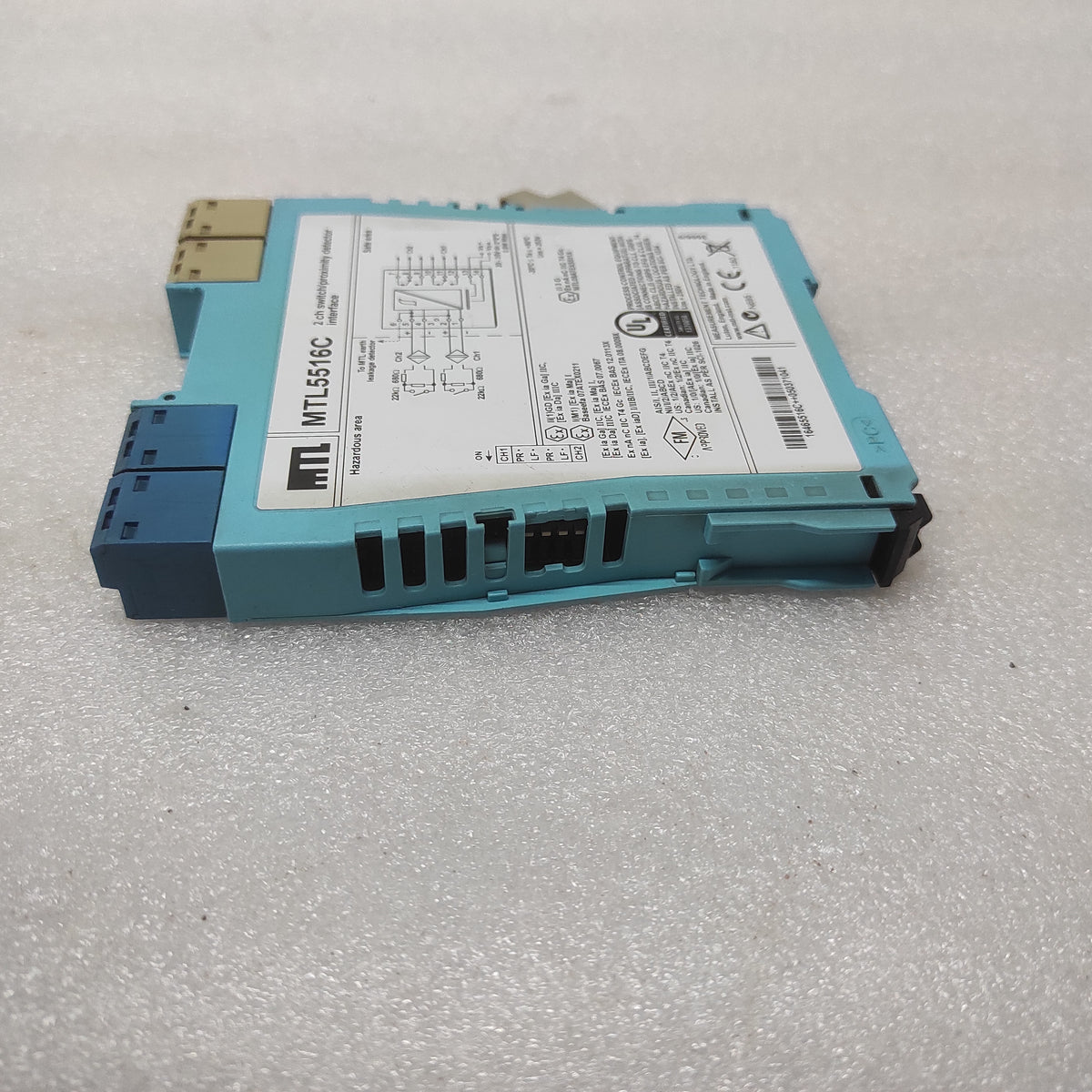 MEASUREMENT TECHNOLOGY MTL 5516C 2-CH SWITCH PROXIMITY DETECTOR INTERFACE MTL551