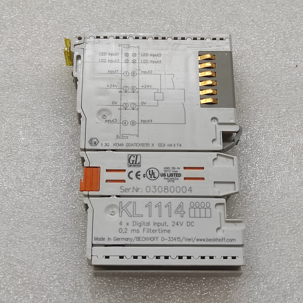 BECKHOFF KL1114 DIGITAL INPUT MODULE LOT OF 18 UNIT