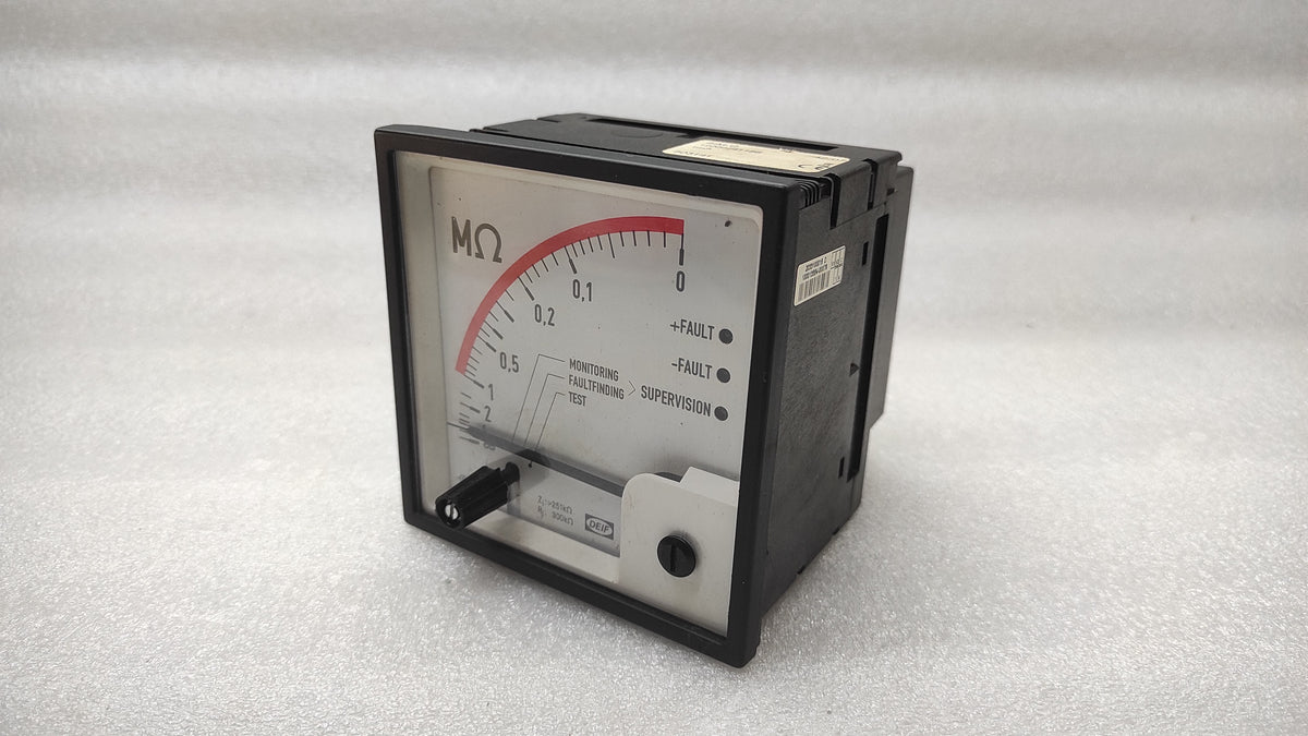 DEIF SIM-Q MEGA-OHM METER 100057714.10 400-480V 1200024118B