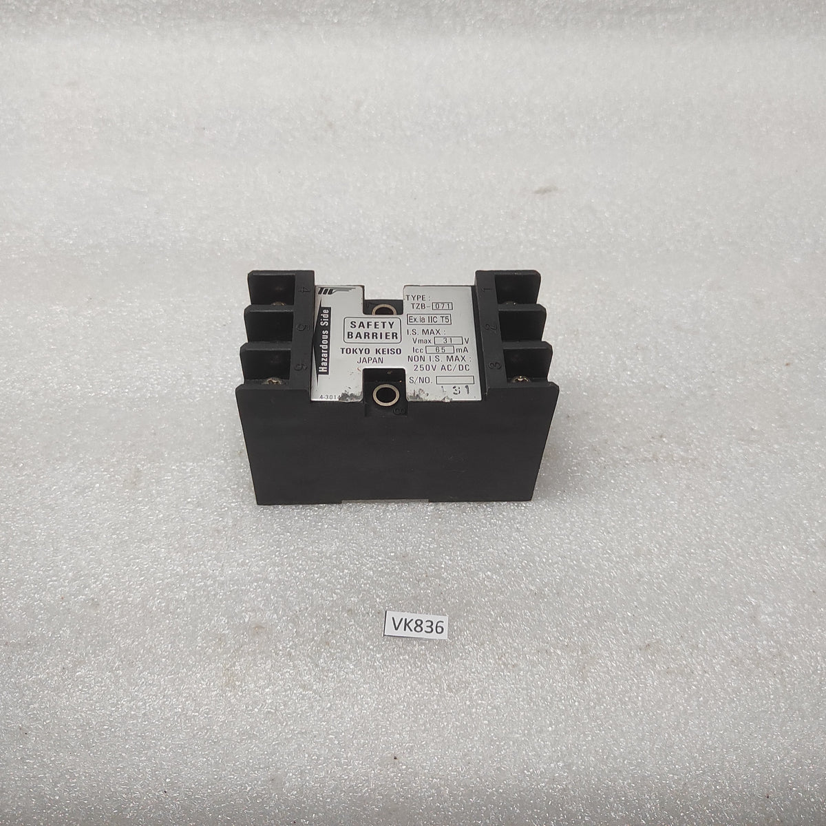 TOKYO KEISO TZB-071 SAFETY BARRIER TZB071