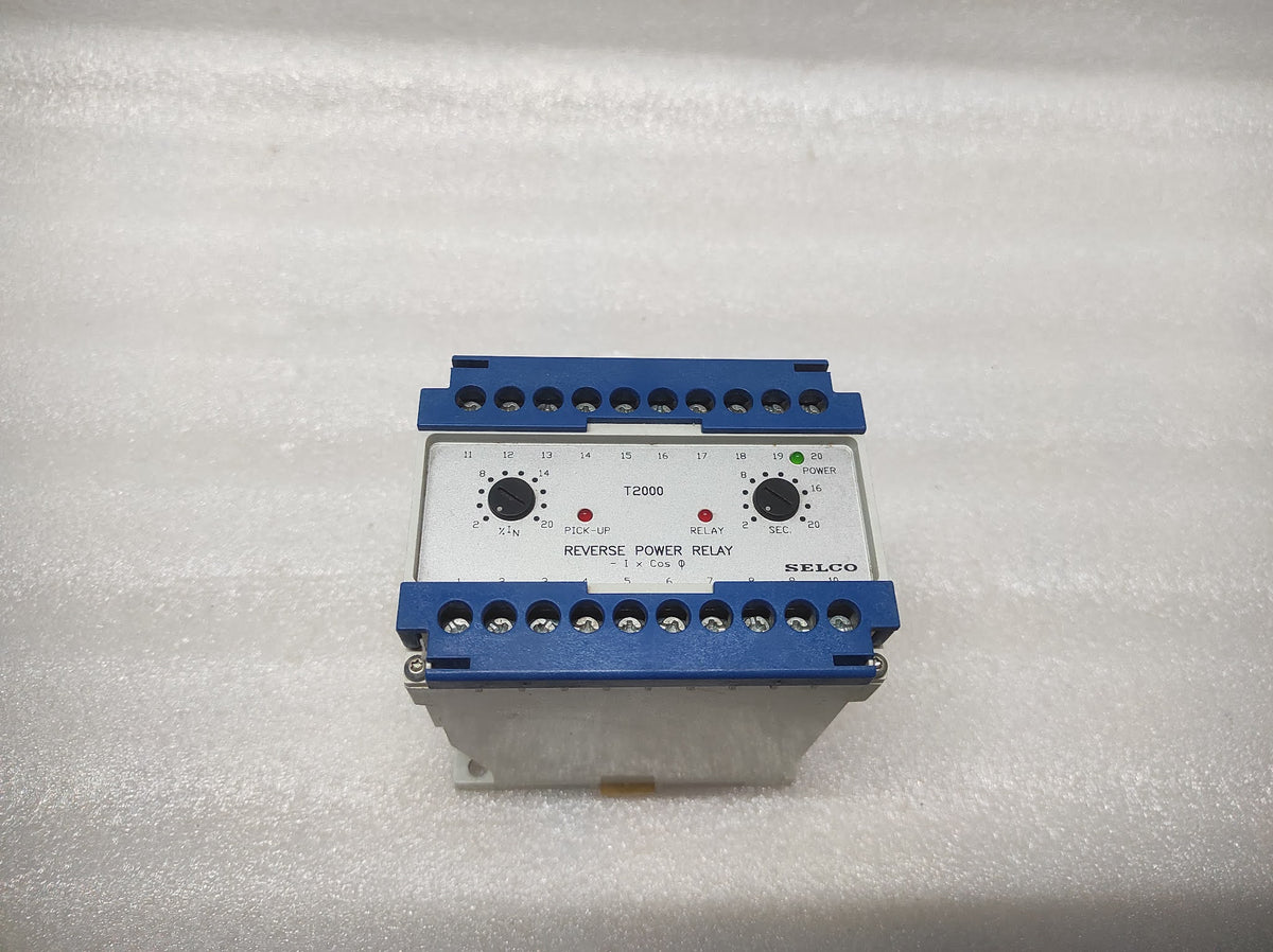 Selco T2000 Reverse Power Relay T2000-07 110 VAC