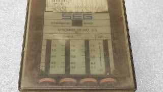 SEG STROMRELAIS IWU 2-3 CURRENT RELAY 250VAC 1000VA