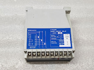 SELCO T2300-04 3-PHASE SHORT CIRCUIT RELAY 110V