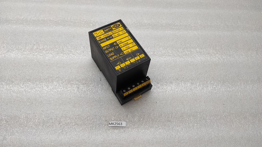 DEIF TMF-210DG/1 TRANSDUCER 55-665Hz 24VDC