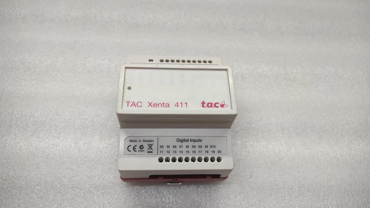 T.A.C TAC XENTA 411 0-073-0201-1 VER. 1.05 007302011