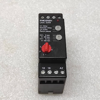 BRODERSEN UNIC XMW S1-SPDT 12-240V AC/DC MULTI FUNCTION TIMER 308-0784