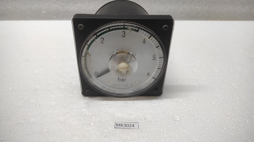 TOYO KEIKI MKH-110 PRESSURE INDICATOR MEIYO 0-6 BAR