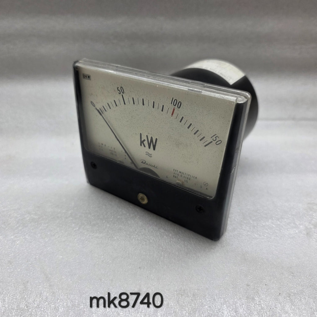 DAIICHI LWK-12 KILO WATT METER PT 460/115V CT 250/5A 0-150V
