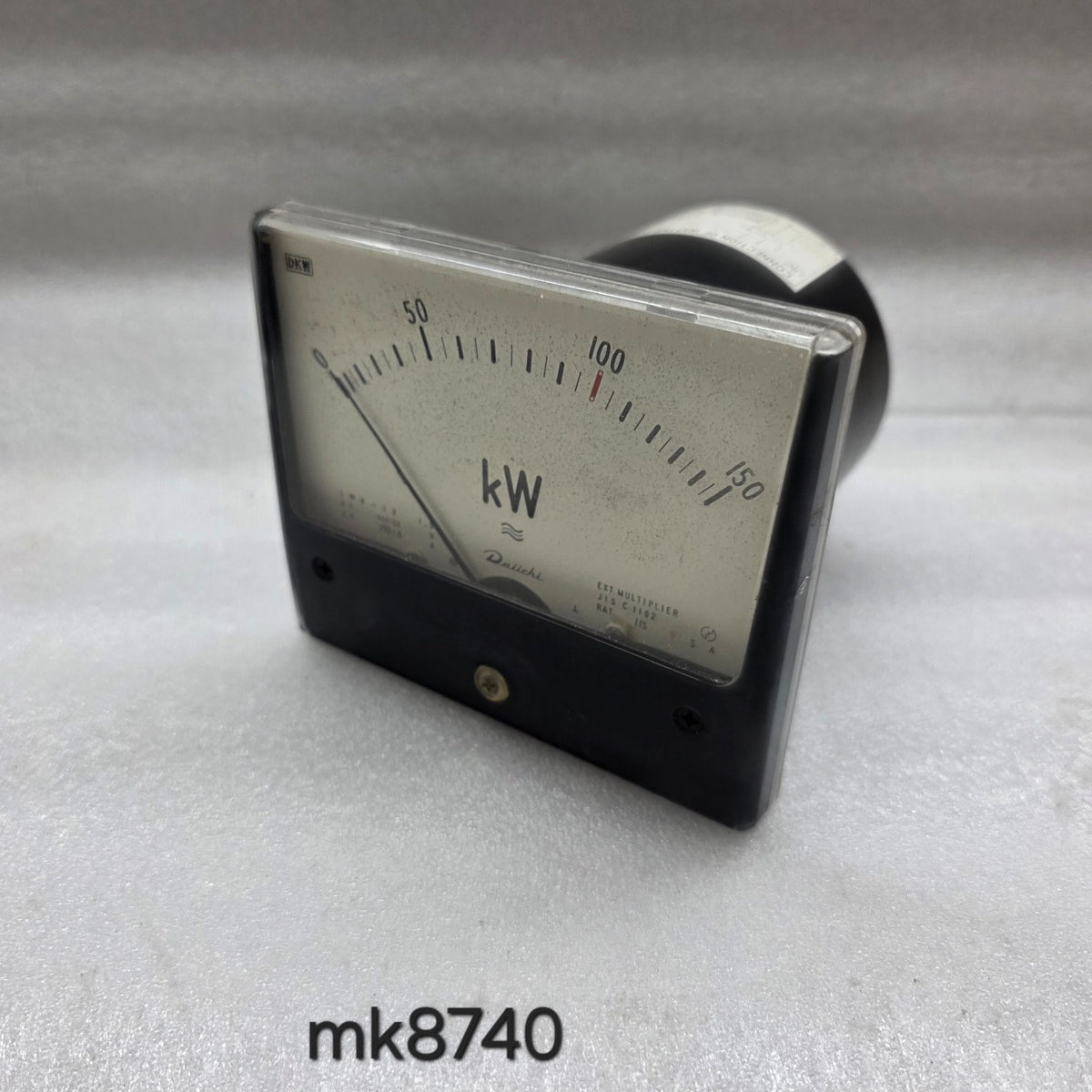 DAIICHI LWK-12 KILO WATT METER PT 460/115V CT 250/5A 0-150V