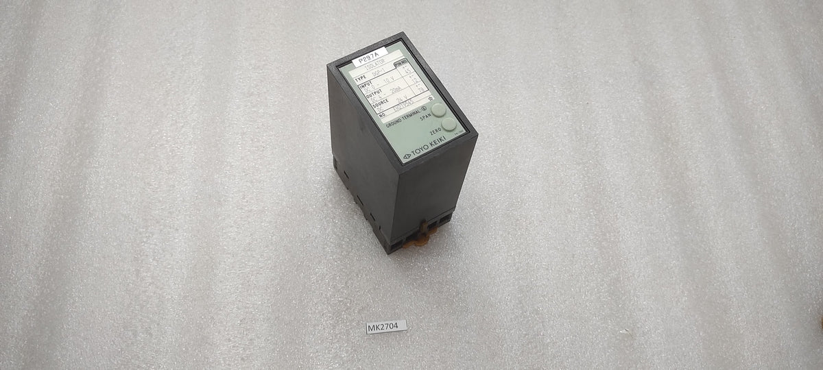TOYO KEIKI DGP-1 ISOLATOR 24VDC OUTPUT 4-20mA DC