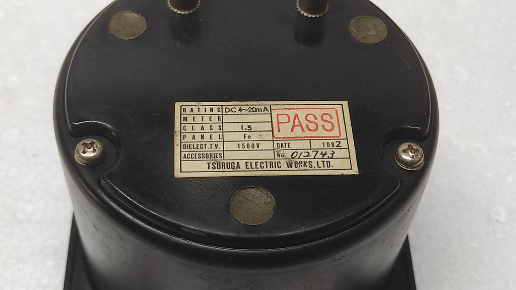 TDS TSURUGA ELECTRIC TMW-4B PRESSURE INDICATOR 0.85-1.2 KG/CM