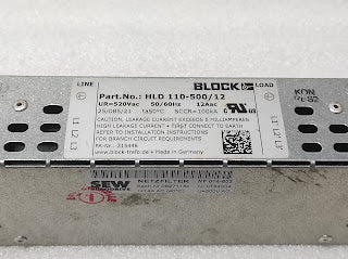 BLOCK HLD 110-500/12 POWER LINE FILTER 520VAC 12A